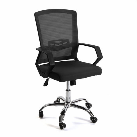 Silla de Oficina Negra 54x45x52cm