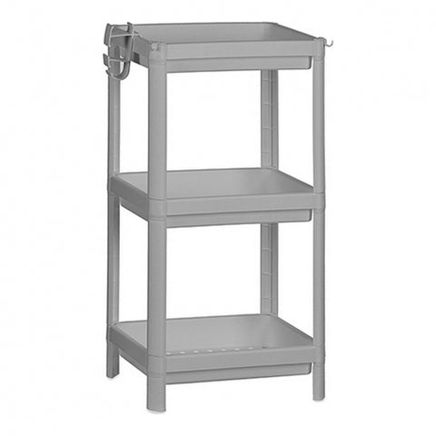 Estanteria de Plástico Gris 3 Baldas 70,5cm