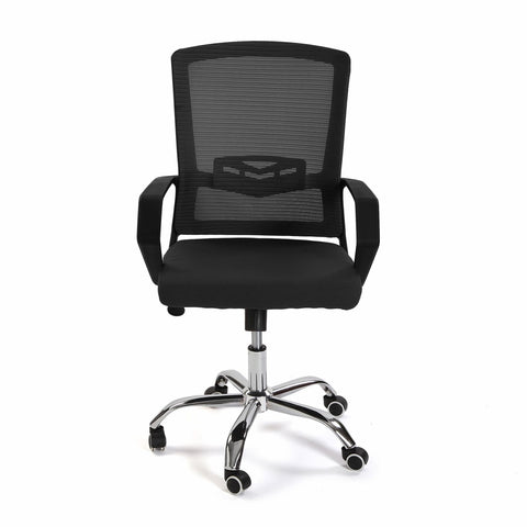 Silla de Oficina Negra 54x45x52cm