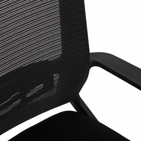 Silla de Oficina Negra 54x45x52cm