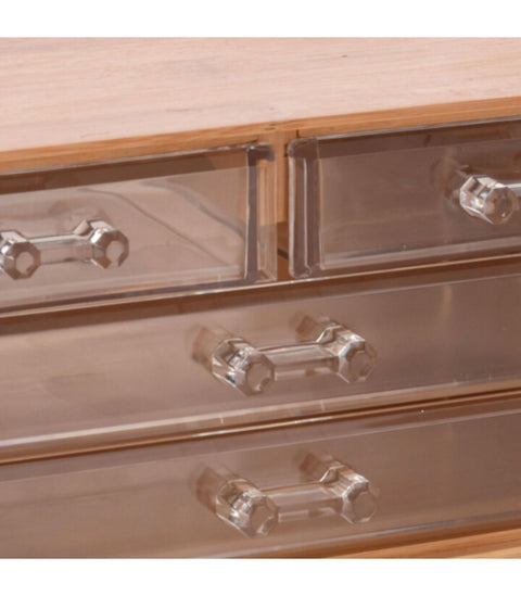 Organizador Maquillaje 23,5x15x10cm 4 Compartimentos